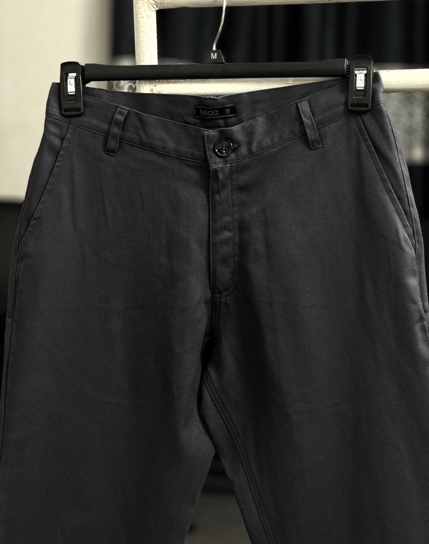 Straight Cut Chinos | Ash