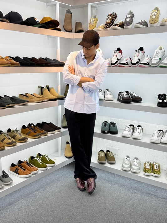 Soft Straight Baggy Pants | Black