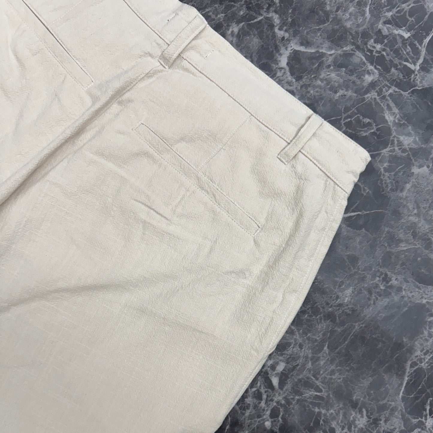Soft Structure Pants | Ivory