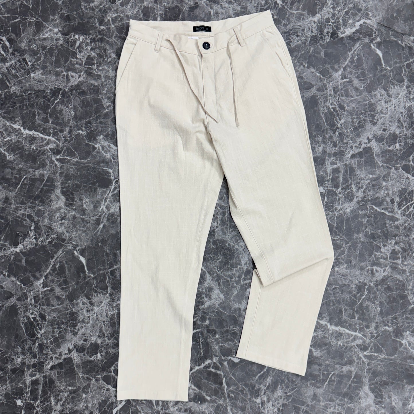 Soft Structure Pants | Ivory