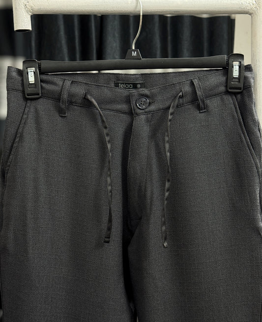 Soft Structure Pants | Grey