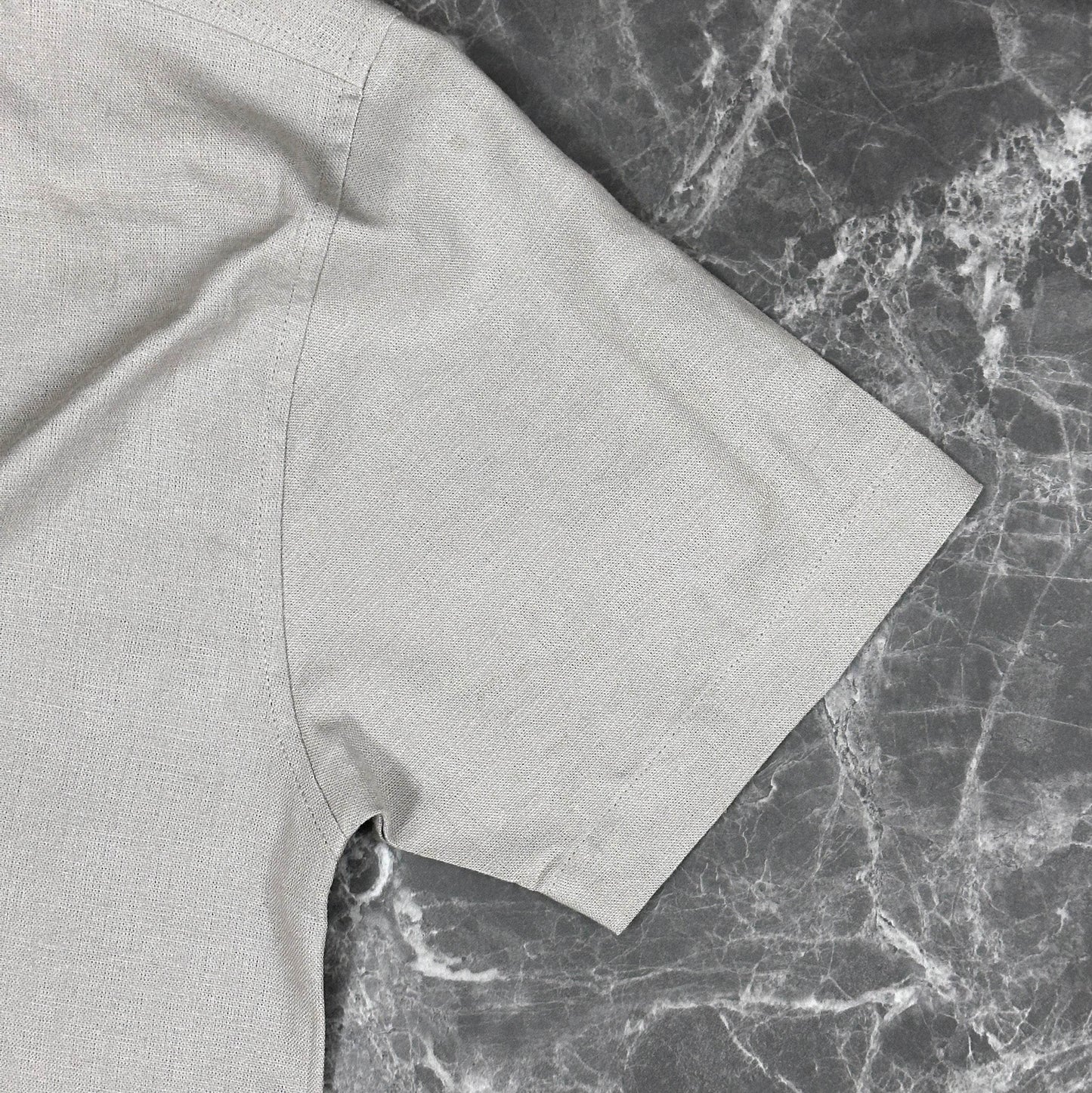 Half Sleeve Cuban Shirt | Graphite - Telaa