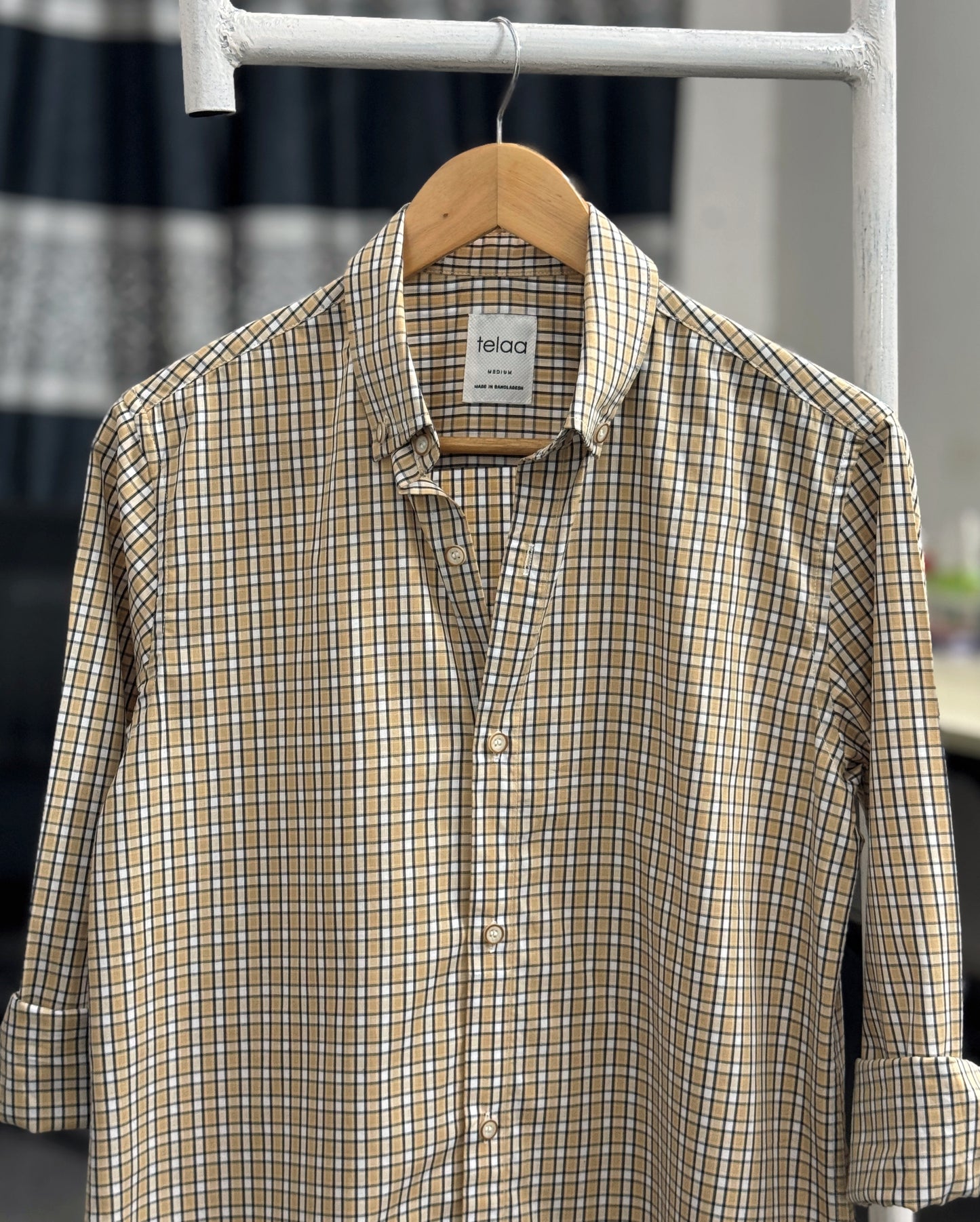 Full Sleeve Shirt | Saffron