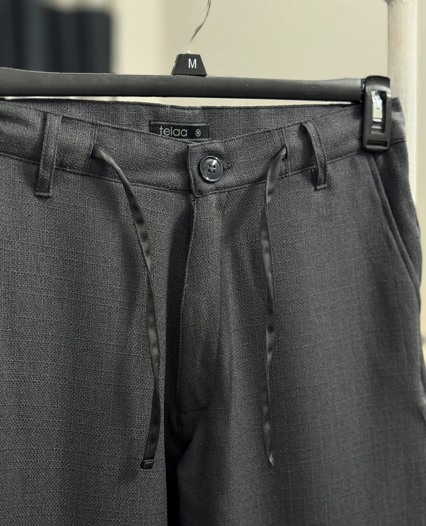 Soft Structure Pants | Grey