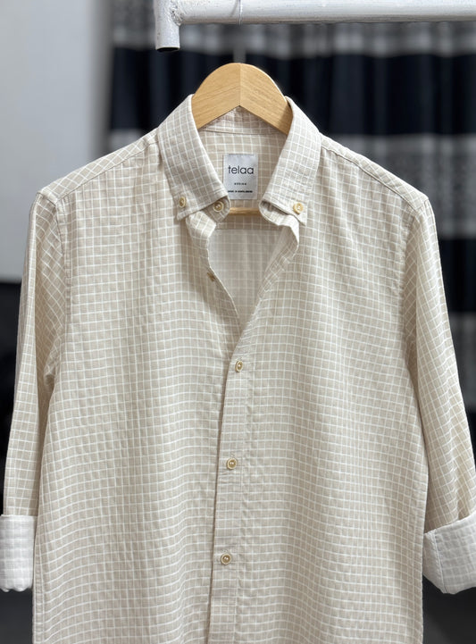 Full Sleeve Shirt | Nougat