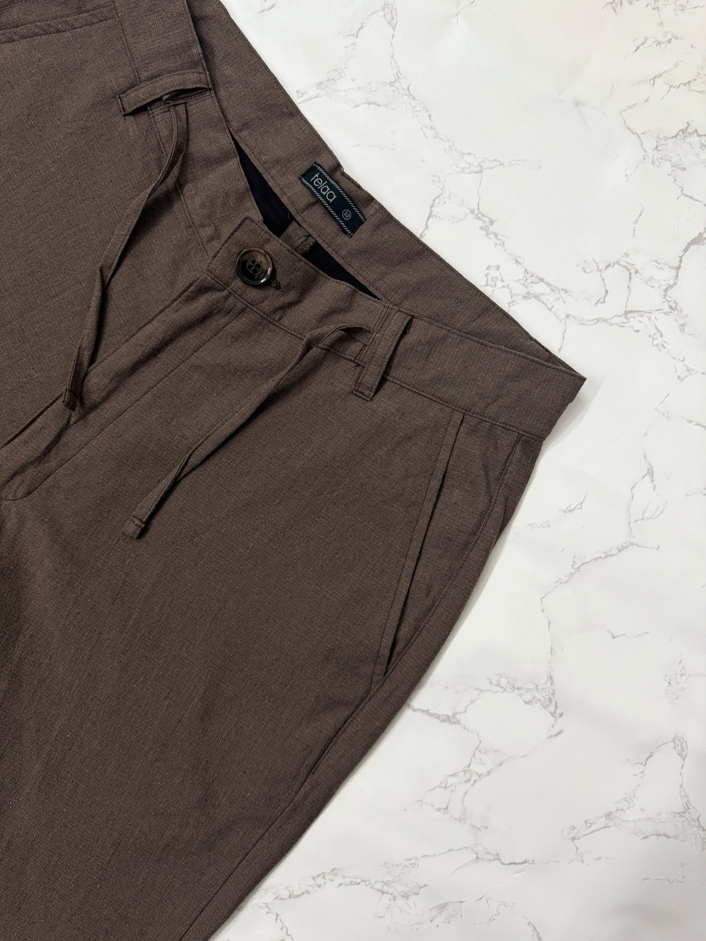 Soft Structure Pants | Coffee