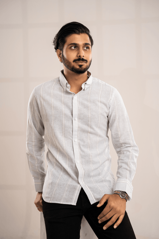 Full Sleeve Shirt | Ice - Telaa