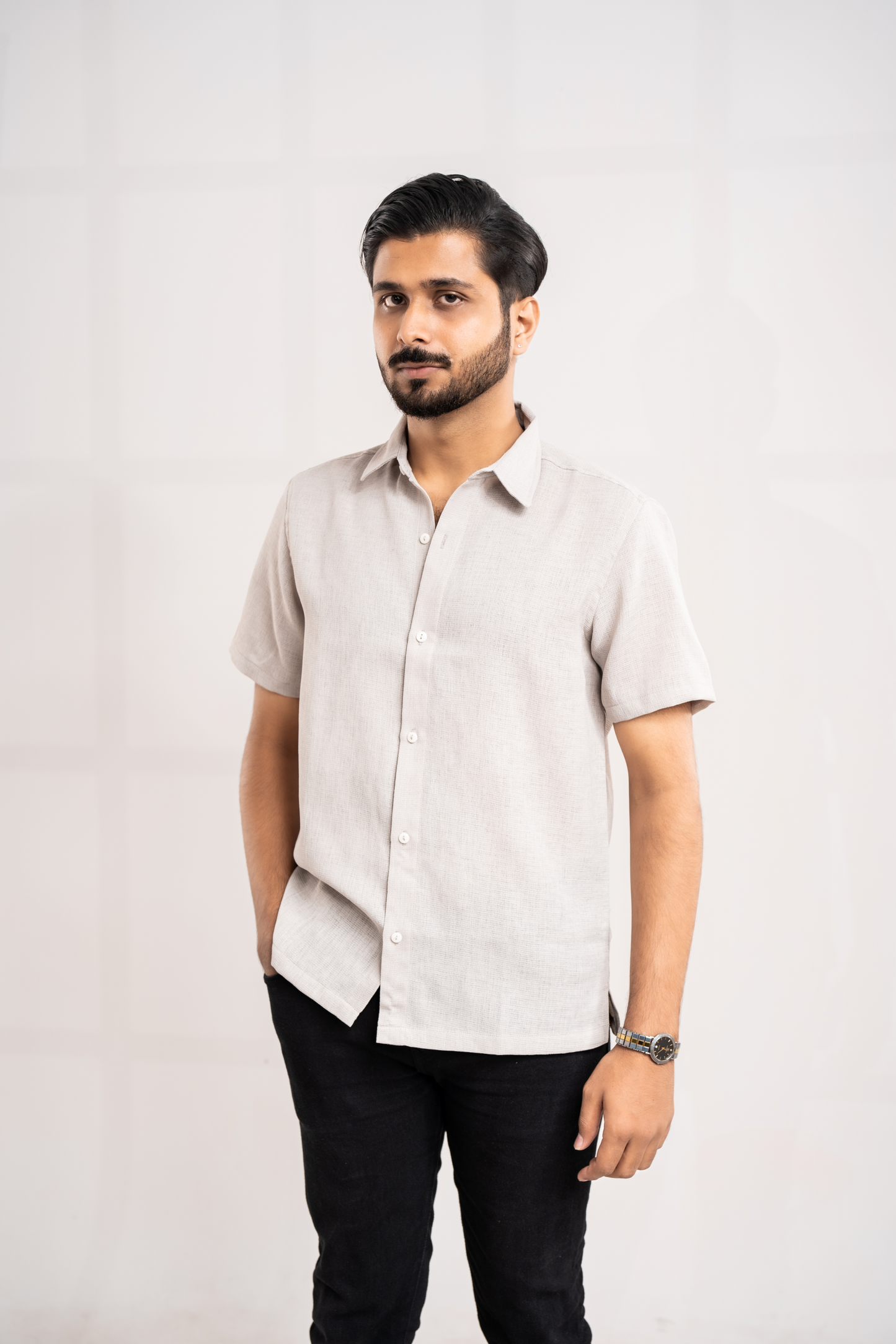 Half Sleeve Shirt | Sandstone