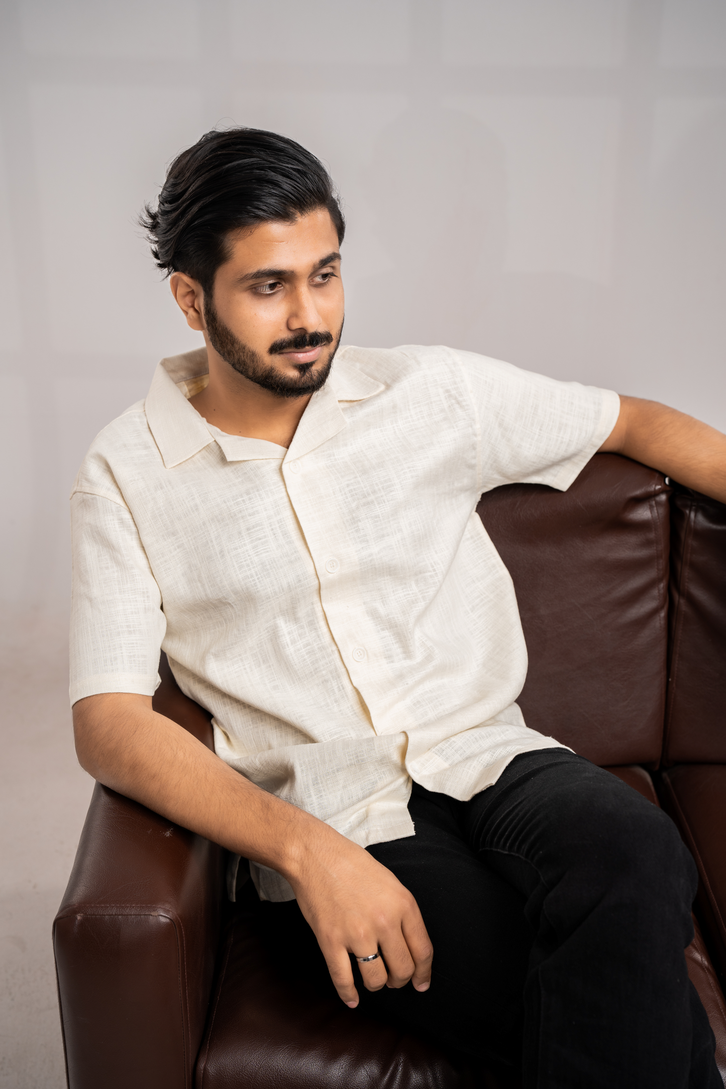 Half Sleeve Cuban Shirt | Canvas