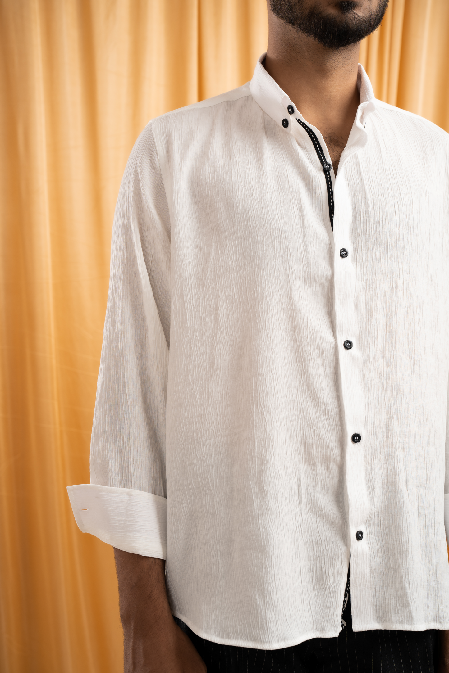Full Sleeve Shirt | Solid White
