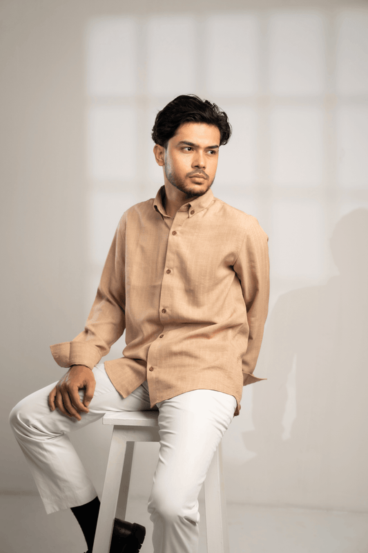 Full Sleeve Shirt | Sand - Telaa
