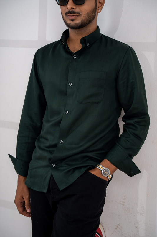 Full Sleeve Shirt | Forest Green
