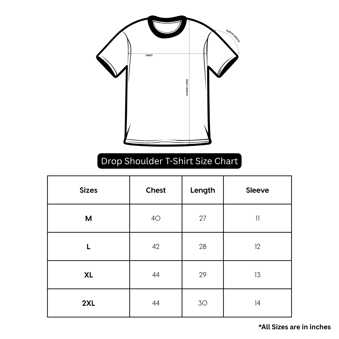 Embroidered Drop Shoulder T-Shirt | Anatomy Of Love