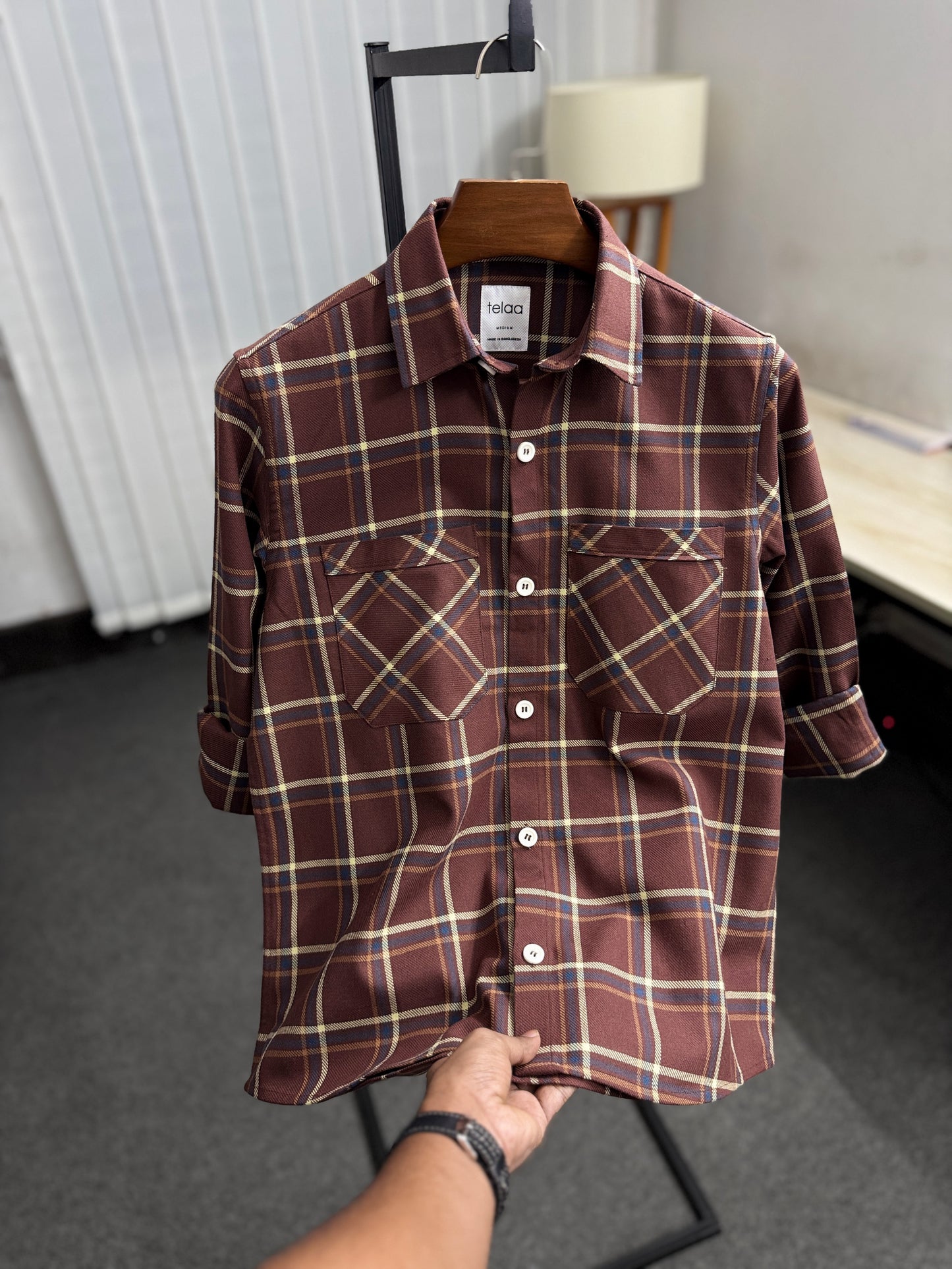 Full Sleeve Overshirt | Rustwood