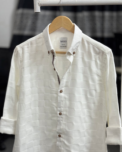 Full Sleeve Shirt | Lattice