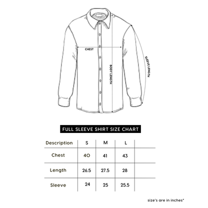 Full Sleeve Shirt | Lino