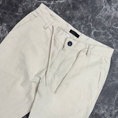 Soft Structure Pants | Ivory
