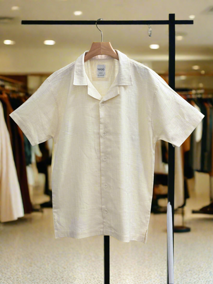Half Sleeve Cuban Shirt | Canvas