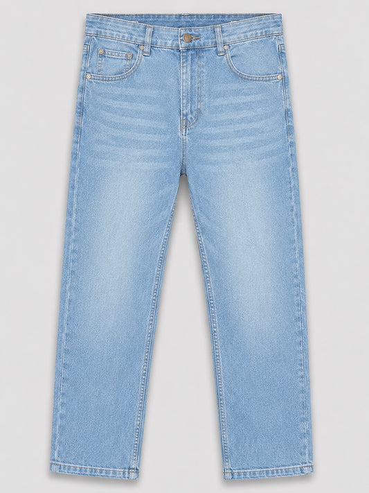 Denim Pant | Sky Blue
