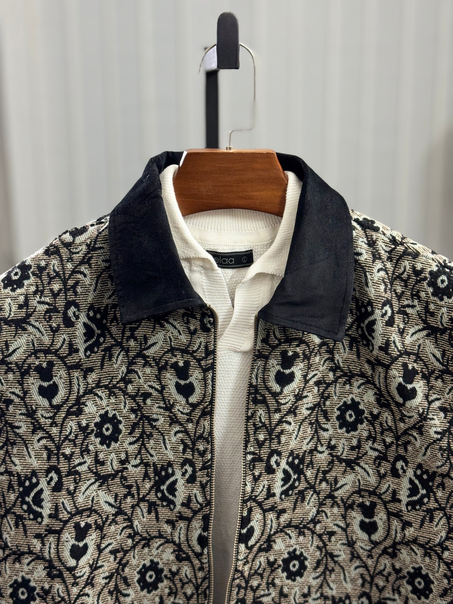 Flora Noir Jacket