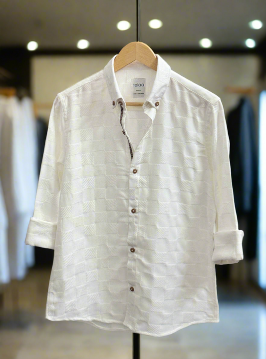 Full Sleeve Shirt | Lattice