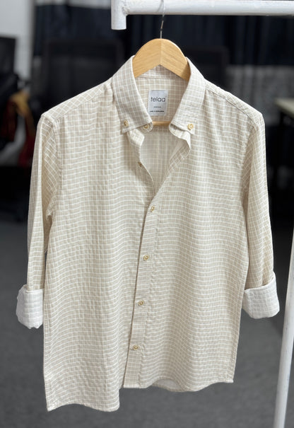 Full Sleeve Shirt | Nougat