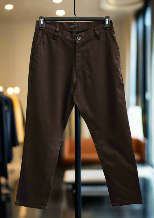 Straight Cut Chinos| Coffee