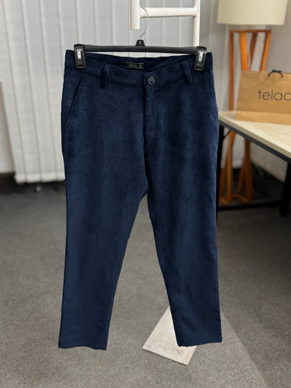 Corduroy Pants | Navy Blue