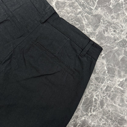 Soft Structure Pants | Noir