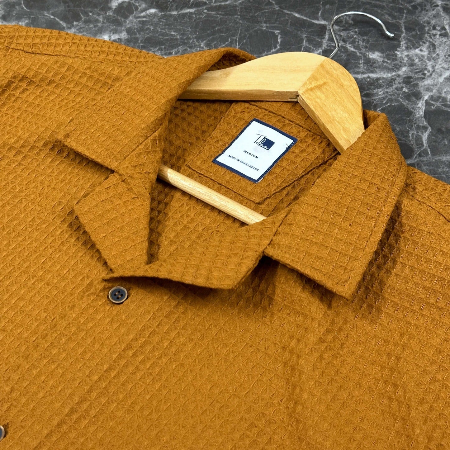 Half Sleeve Cuban Shirt | Brown