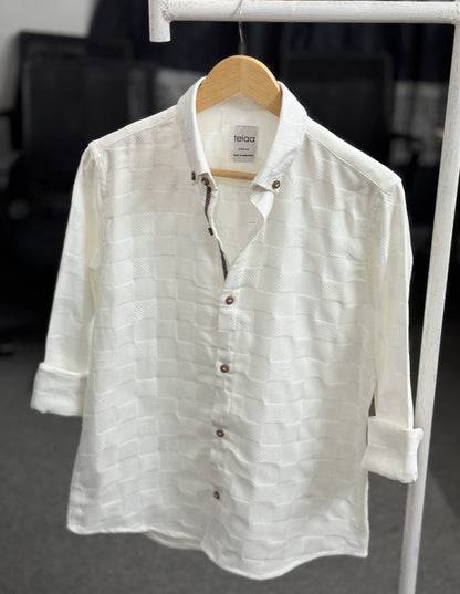 Full Sleeve Shirt | Lattice