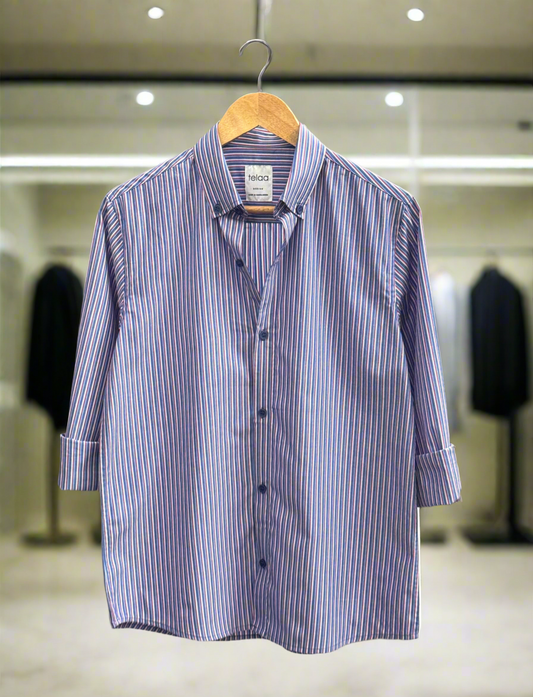 Full Sleeve Shirt | Cobalt