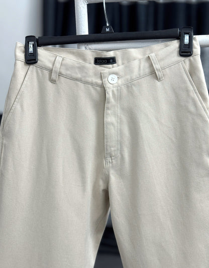 Straight Cut Chinos| Offwhite