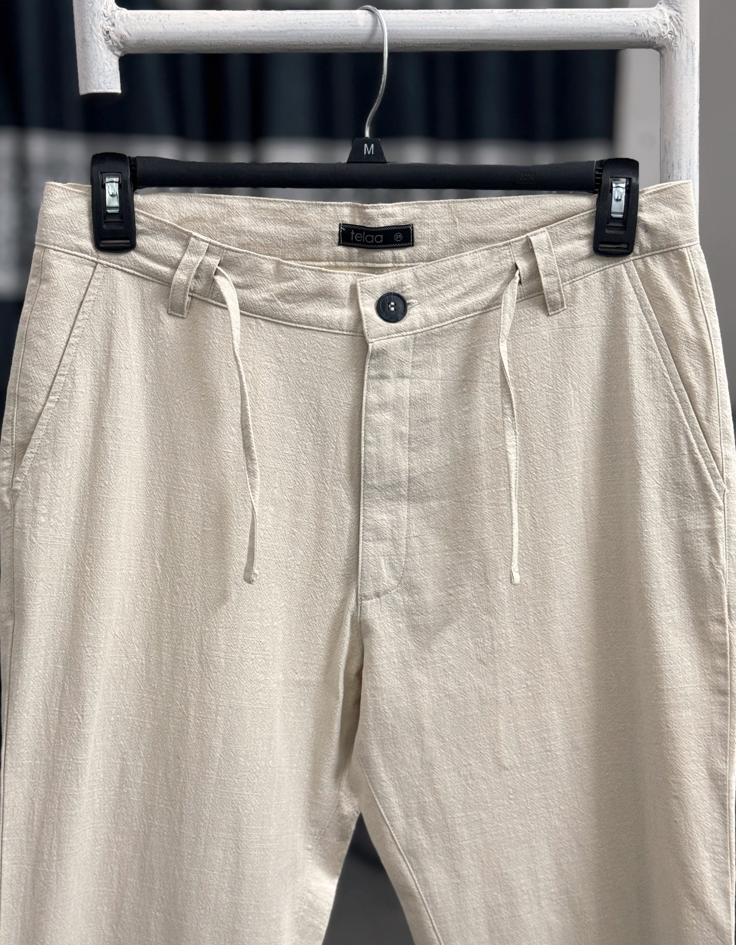 Soft Structure Pants | Ivory