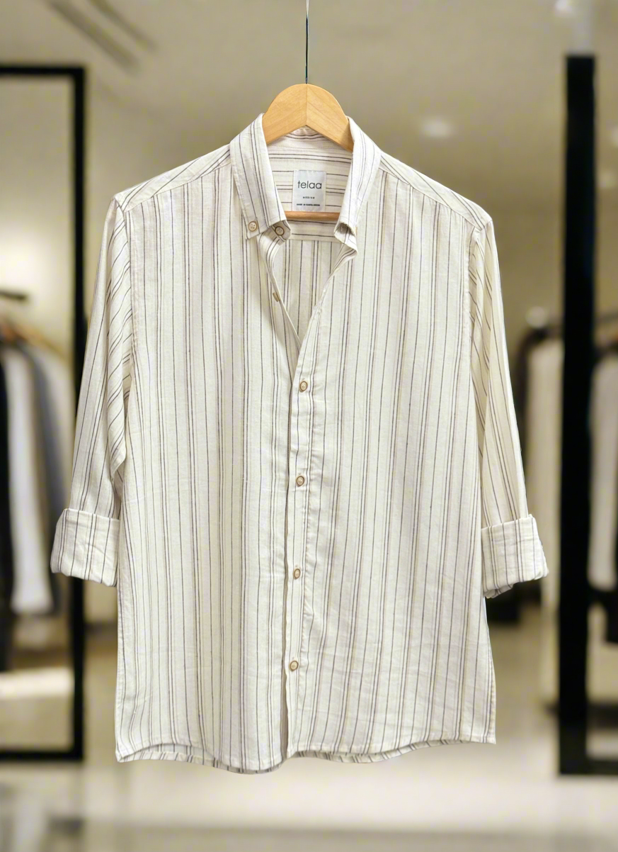 Full Sleeve Shirt | Pebble