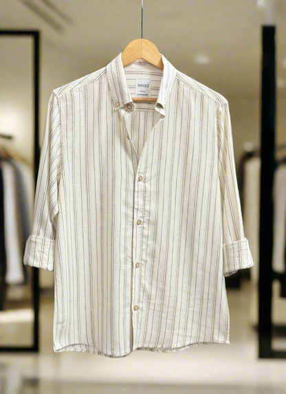 Full Sleeve Shirt | Pebble