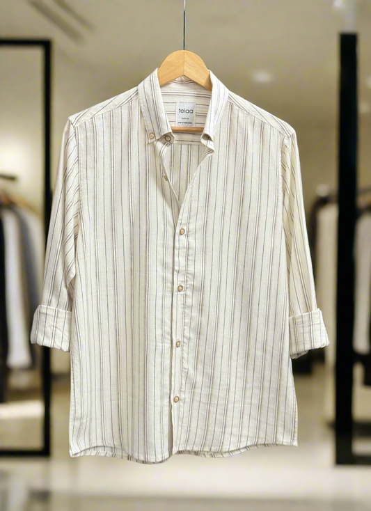 Full Sleeve Shirt | Pebble