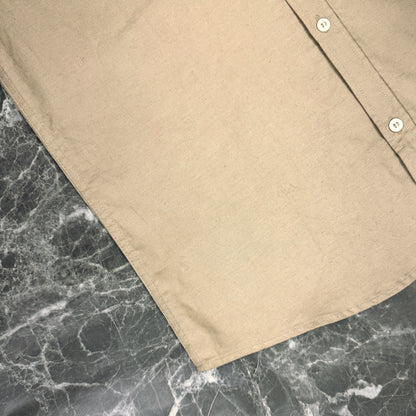 Full Sleeve Oxford Shirt | Brown
