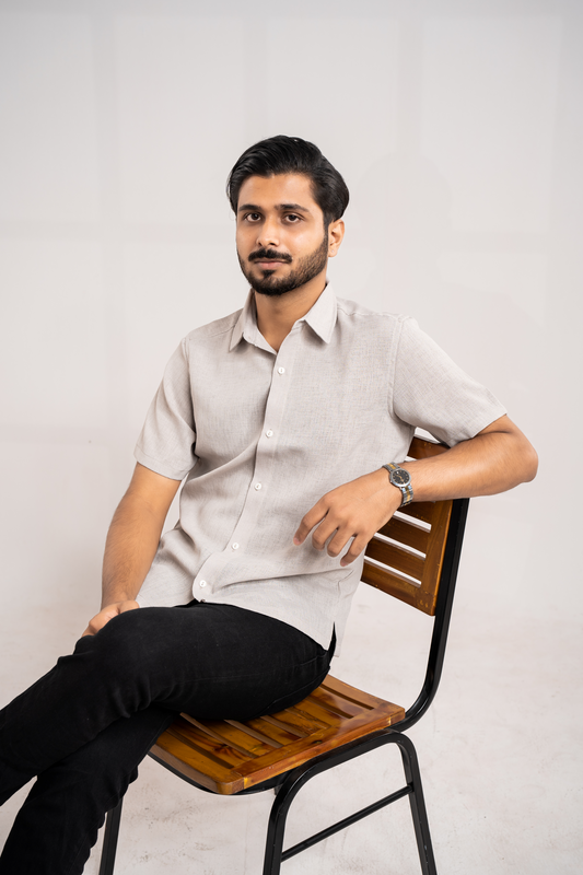 Half Sleeve Shirt | Sandstone