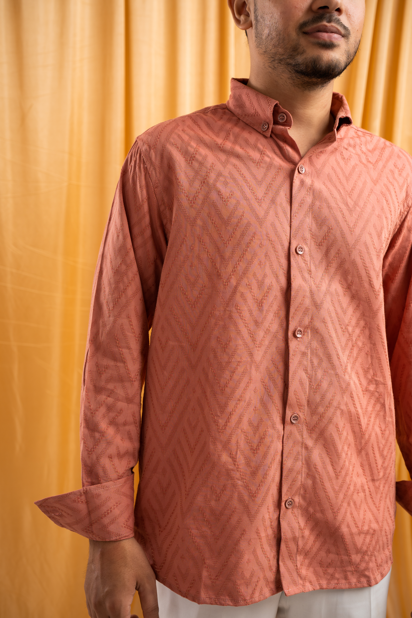 Full Sleeve Shirt | Clay