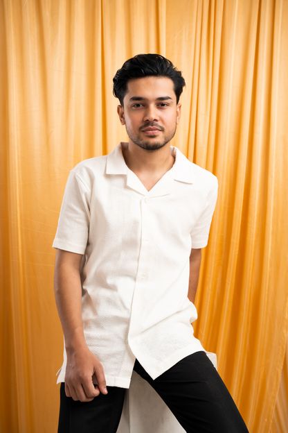 Half Sleeve Cuban Shirt | Alva