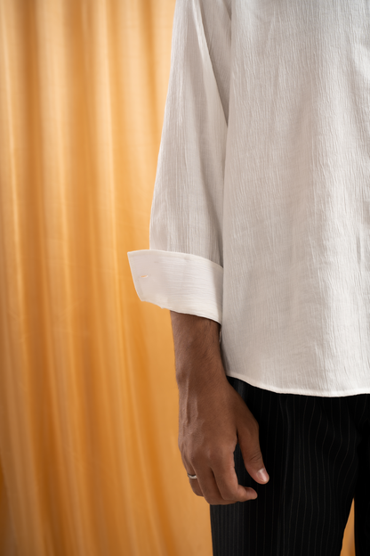 Full Sleeve Shirt | Solid White