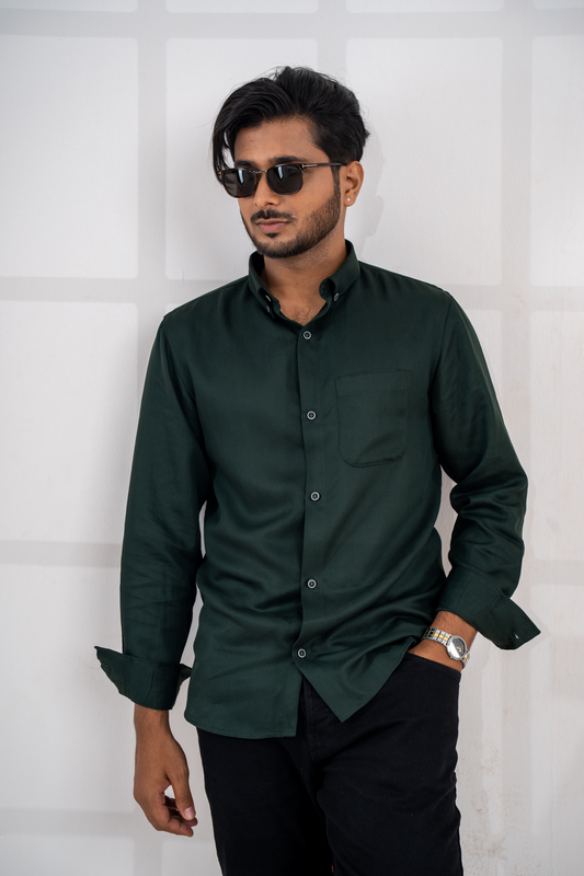 Full Sleeve Shirt | Forest Green