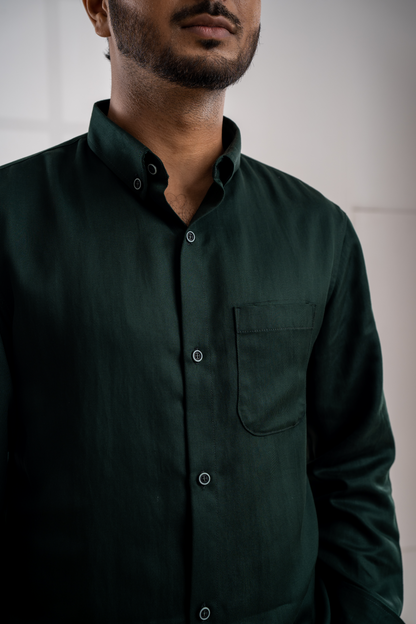 Full Sleeve Shirt | Forest Green