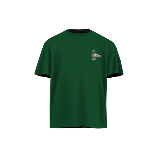 Embroidered Drop Shoulder T-Shirt | Humble Flyer
